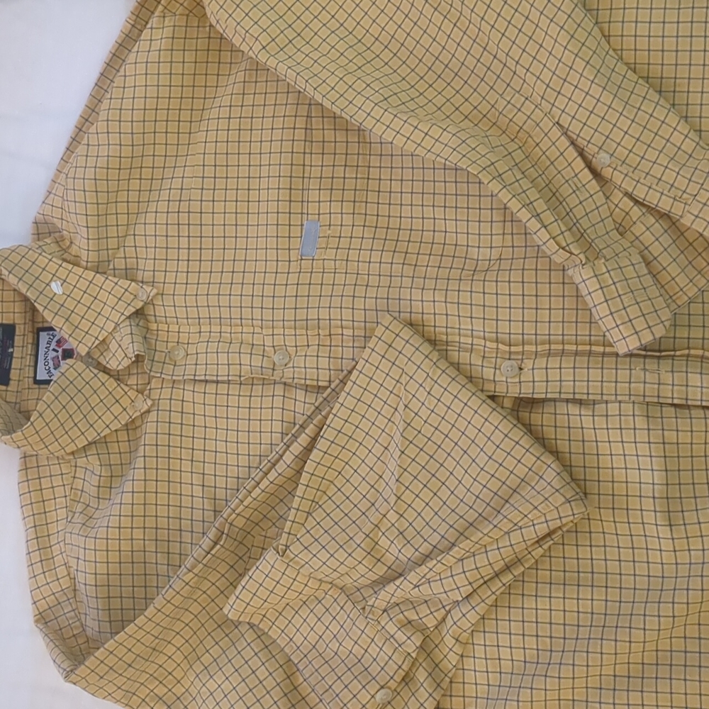 Men's button down Faconnable cotton shirt